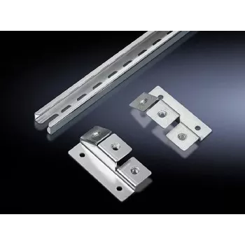 Abrazadera para cables Rittal CM 5001.080, acero, acabado metalizado, ancho 499 mm