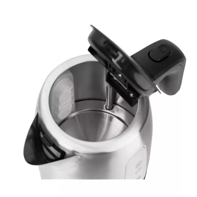 Hervidor eléctrico Adler AD 1273 1 L 1200 W negro avellana acero inoxidable