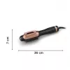 Cepillo de aire caliente ROWENTA CF9840F0 — tecnología Warm, 220–240 V, negro/cobre, función iónica