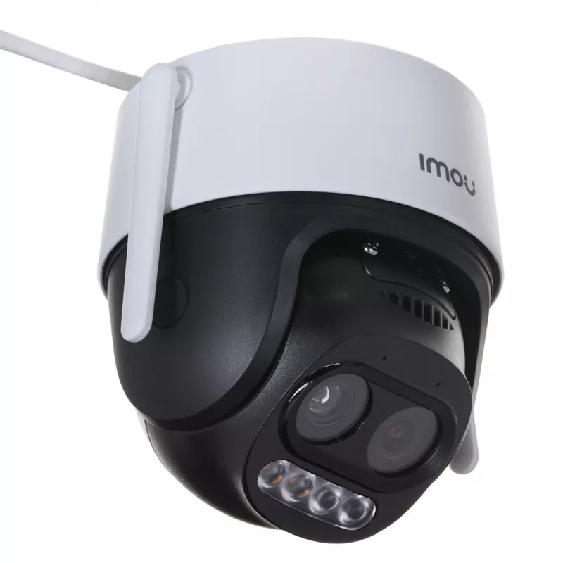 Cámara de vigilancia IP IMOU Cruiser Z Turret — 5 MP, 2,8 mm, 12 V DC, Wi‑Fi y Ethernet, IP66, giro 355° inclinación 90°