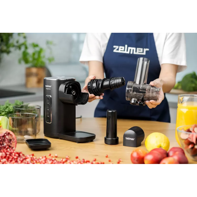Zelmer ZJP3900 EasyJuice extractor de zumo, 150 W, 500 ml, 2 velocidades, negro