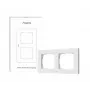 Marco Smart Switch H2 de 2 módulos Aqara FE-X01D-W