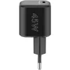 Cargador Goobay 65331 cargador rápido de CA para interiores negro USB Type-C