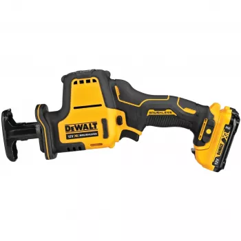 DeWALT DCS312D2-QW Sierra de sable 2800 spm negra, amarilla