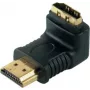 ShiverPeaks 77407 adaptador HDMI, macho a hembra, acodado hacia abajo