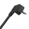 Protector de sobretensión Qoltec 50113 negro 8 salidas AC 230 V 1,8 m