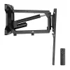 Soporte de pared MACLEAN MC-891 para TV VESA 600x400, inclinable, regulable en altura, carga máx. 35 kg