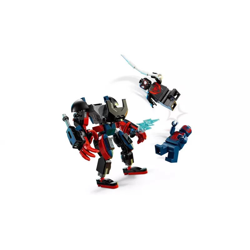LEGO MARVEL 76337 Mech de Miles Morales vs. Spider-Man 2099