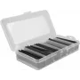 Caja surtida de tubo termorretráctil DeLOCK 20734 negra 116 uds.