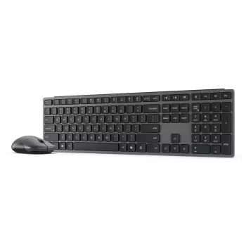 Set inalámbrico de teclado y ratón Lenovo 700 Modern Multi-Device – distribución inglés US, Bluetooth, gris Luna