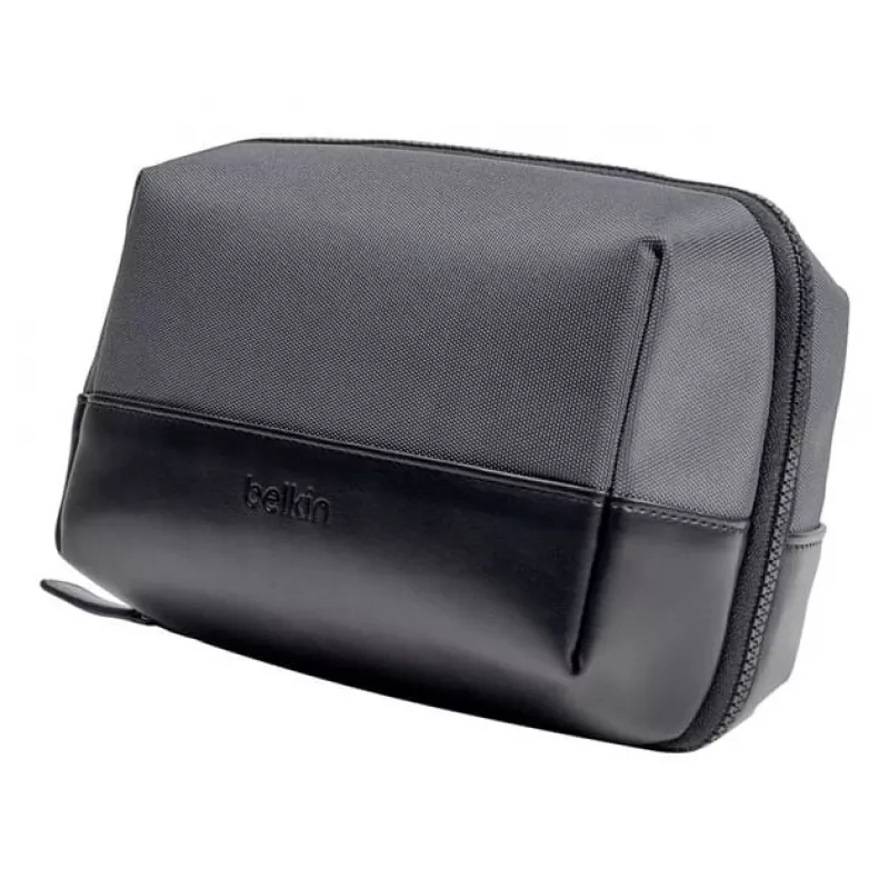Organizador de viaje Belkin MMA013HQBK diseño compacto material resistente, bolsa de transporte para cables y accesorios