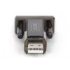DIGITUS Convertidor USB 2.0 a serie DSUB 9M incl. cable USB-A 80 cm chipset FTDI USB 2.0 a RS232 (FT232RL)