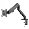 Soporte para monitor MACLEAN MC-906 para pantallas de 17 inch–27 inch, VESA 75x75–100x100, altura ajustable, inclinable y giratorio, soporta hasta 7 kg