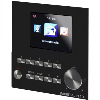 DABMAN i110 Radio por internet Wi-Fi + función de reproductor multimedia. Wood
