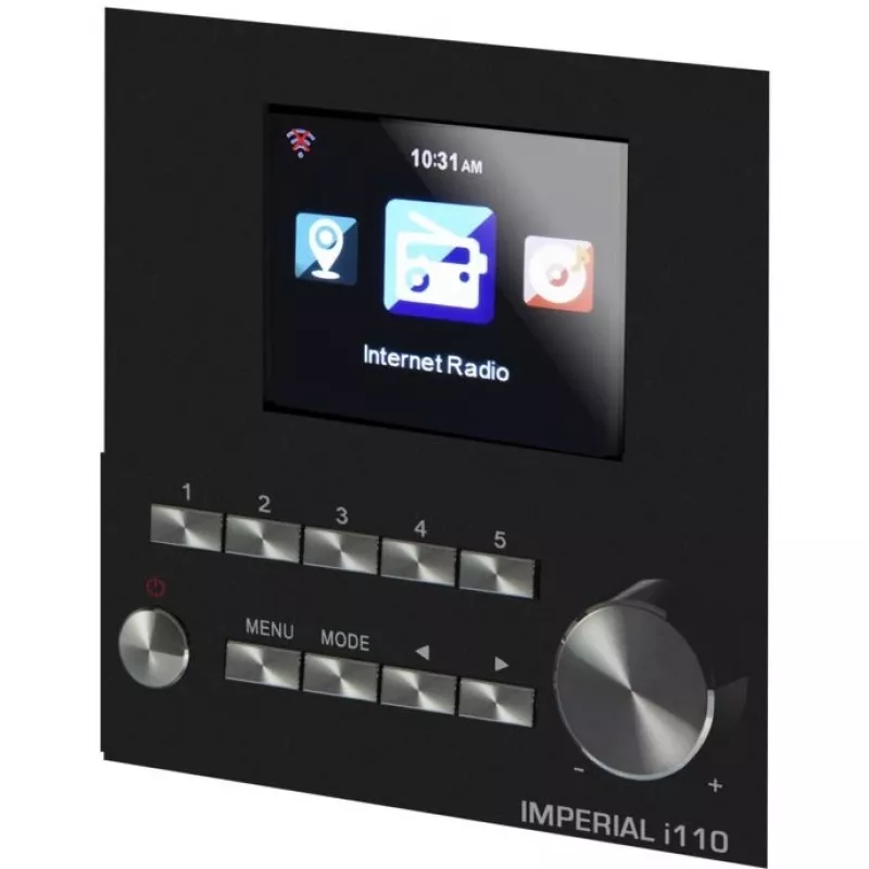 Imperial DABMAN i110 radio por internet WLAN, aspecto madera