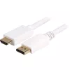 Cable adaptador Sharkoon DisplayPort 1.2 > HDMI 4K blanco 3 metros