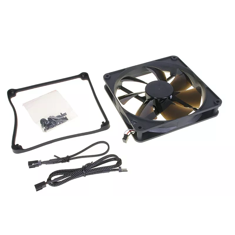 Ventilador Noiseblocker BlackSilentPro PK3 14 cm negro