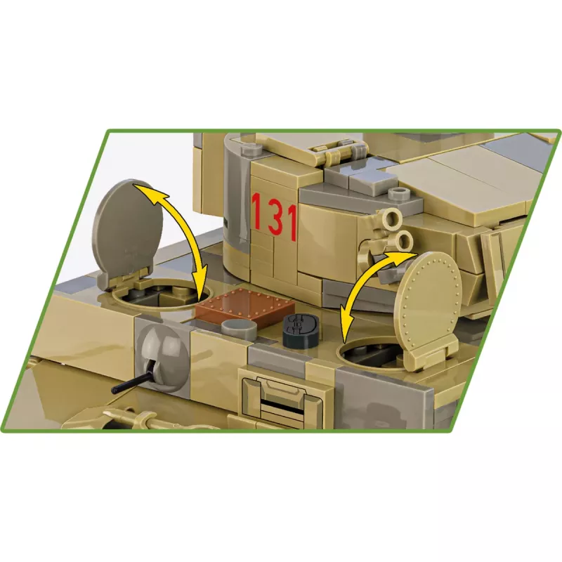 Set de construcción COBI Panzer VI Tiger no131 1275 piezas