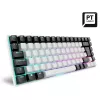 Sharkoon SKILLER SGK50 S3 teclado gaming USB QWERTY portugués blanco