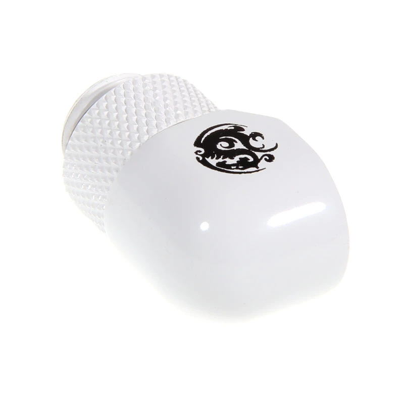 Bitspower BP-DW90R adaptador giratorio de 90° G1/4 macho a G1/4 hembra, blanco