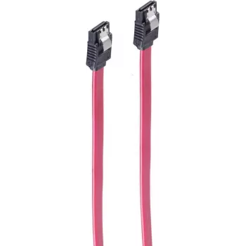 shiverpeaks BASIC-S Cable SATA III, conector a conector, con pestillo metálico, 1 m
