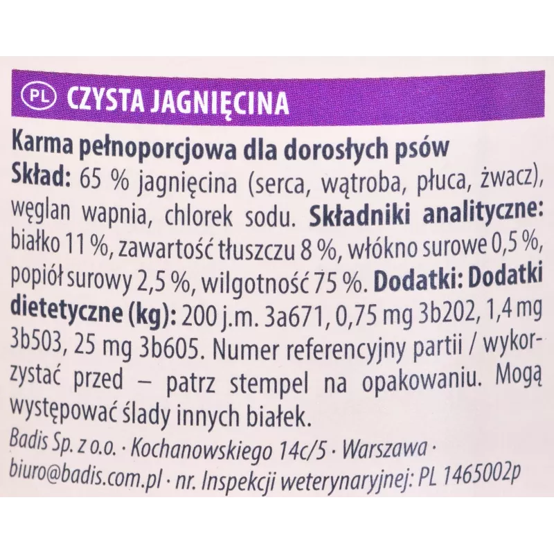 animonda GranCarno Adult con cordero comida húmeda para perros, 400 g