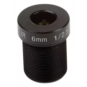 AXIS - objetivo CCTV - distancia focal fija - apertura fija - 9,1 mm (1/2,8) - conexión M12 - 6 mm - f/1,6 (pack de 10) - para cámara de red AXIS P3904-R M12, cámara de red P3905-R M12