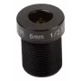 AXIS - objetivo CCTV - distancia focal fija - apertura fija - 9,1 mm (1/2,8) - conexión M12 - 6 mm - f/1,6 (pack de 10) - para cámara de red AXIS P3904-R M12, cámara de red P3905-R M12