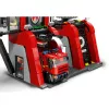 Juguete de construcción LEGO City Parque de bomberos con camión de escalera 60414 — 843 piezas, 5 minifiguras, 220×320×140 mm