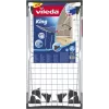 Tendedero VILEDA King White 157247 — acero, 20 m de superficie de secado, plegable con ruedas