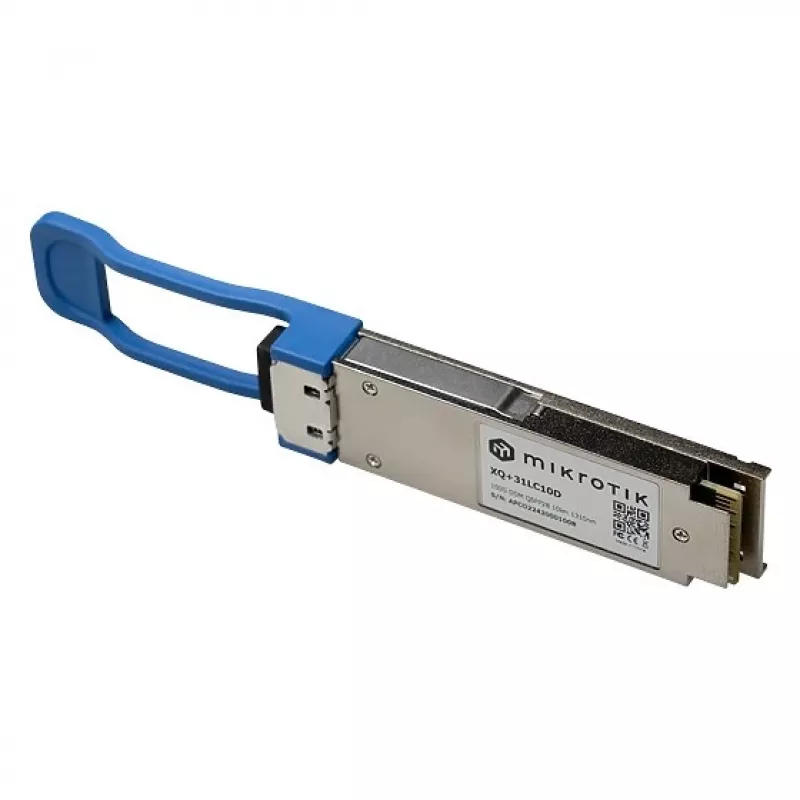 Mikrotik XQ+31LC10D módulo transceptor de red fibra óptica 100000 Mbit/s QSFP28 1309 nm