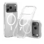 Nevox StyleShell SHOCKFlex - iPhone 17 Pro Max compatible con MagSafe, transparente