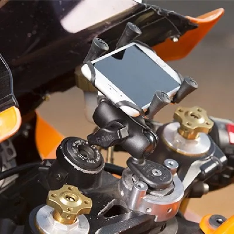 Base de rotula para tubo de horquilla de moto RAM Mounts
