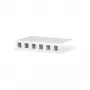 EFB-Elektronik Toma de conexión Keystone, 6 puertos, superficie, blanco puro, sin módulos Fabricante: EFB Elektronik (EC020400006)