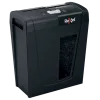 Destructora de papel REXEL Secure X8 — corte cruzado P-4, 4x40 mm, capacidad 8 hojas, depósito 14 l, negra