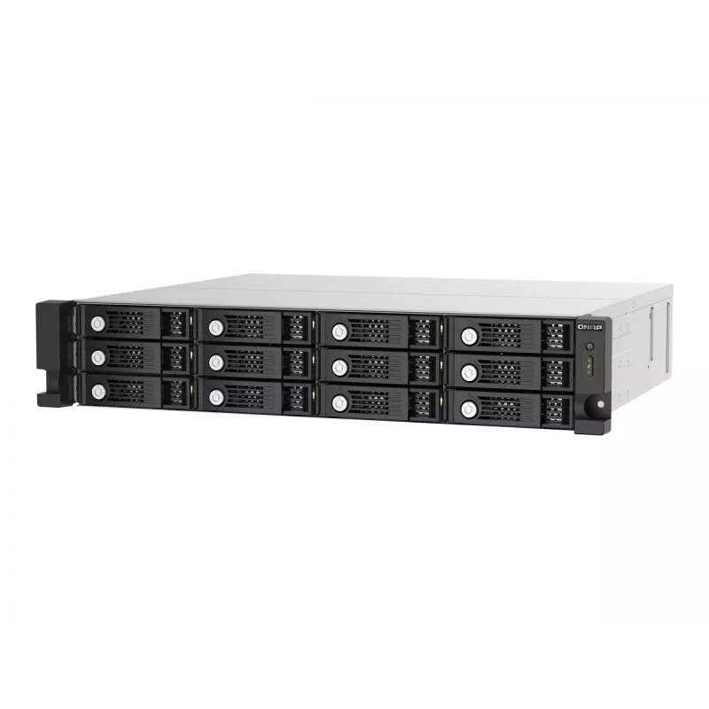 QNAP TL-R1220Sep-RP Caja para HDD/SSD Negro, Gris 2,5/3,5
