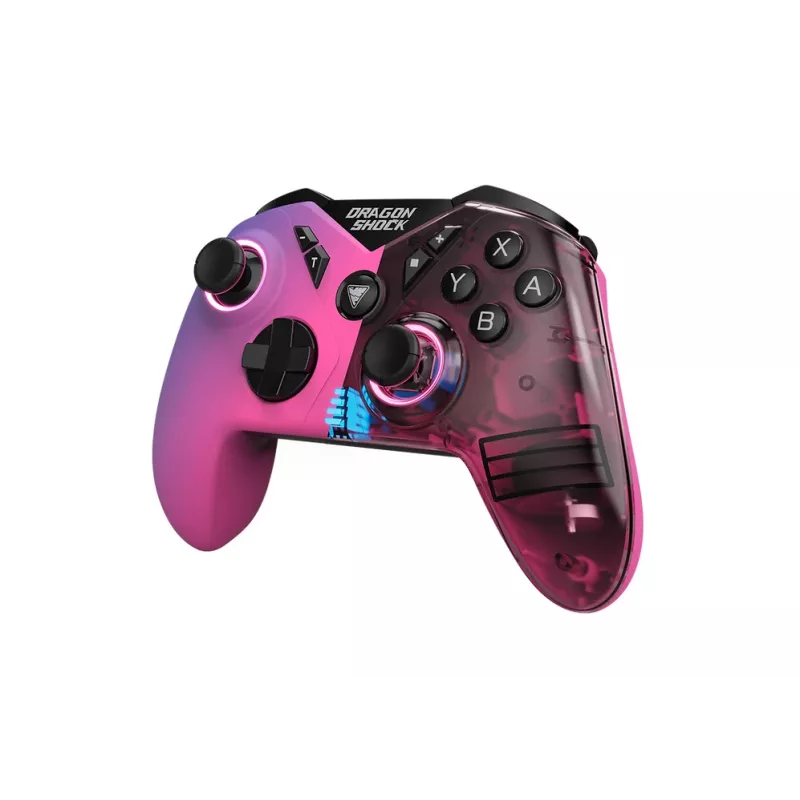DragonShock Nebula Ultimate, mando, Nintendo Switch, D-Pad, botón Home, botón Start, botón Turbo, Multi, inalámbrico, Bluetooth