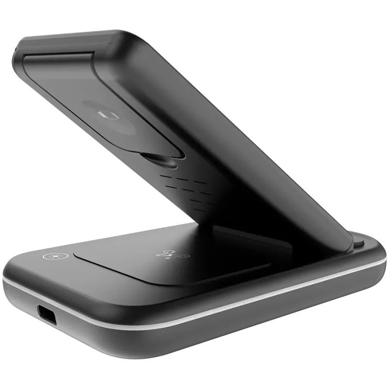 Cargador inalámbrico CANYON WS-304 15W 3en1 negro
