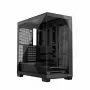 Caja de PC MODECOM Volcano Stellar NF ATX Midi Tower, cristal templado, negra, compatible con ATX/micro ATX, GPU hasta 420 mm, disipador de CPU 175 mm