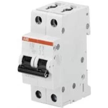 S202-C16 Interruptor automático 6kA 16A C 2p (2CDS252001R0164)