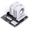 Disipador de CPU Jonsbo HX6280, PWM, RGB - 130 mm, blanco