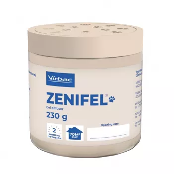 Difusor de gel VIRBAC para gatos 230 g – recambio de difusor de feromonas relajante