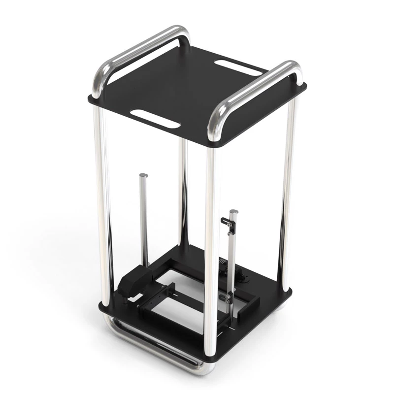 Carcasa de ordenador Streacom DA6 Mini-ITX - cromada