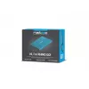 Caja externa HDD/SSD NATEC Rhino GO 2,5 pulgadas — USB 3.0, SATA III, hasta 4 TB, 9,5 mm, aluminio, azul