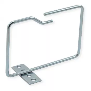 ROLINE Canaleta de cables, 140x100 mm, metal, entrada de cables frontal