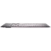 Teclado inalámbrico CLEVETURA CLVX 1 Touch-On-Keys AI, distribución ANSI US Windows, interruptores de tijera, carcasa de aluminio, RGB interactivo