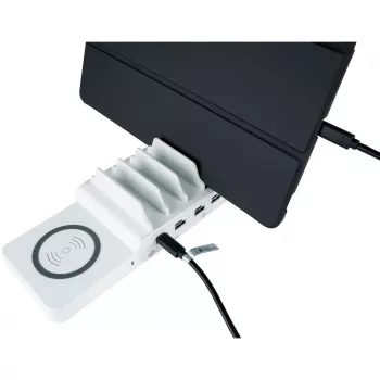 Cargador para dispositivos móviles Alcasa PCA-D006WQR carga rápida blanco