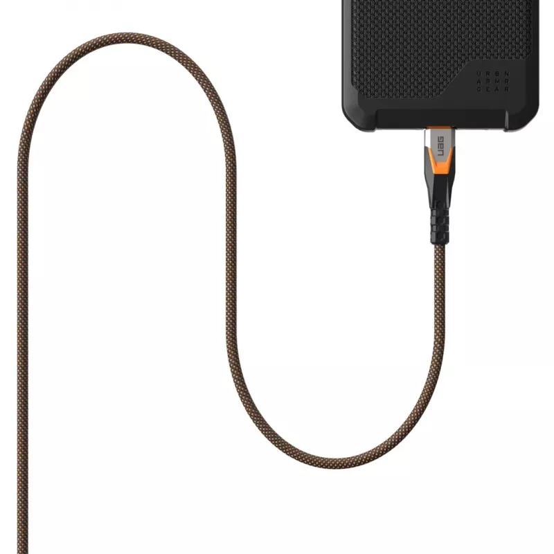 Cable USB-C a USB-C C2G 9B4415114097 USB 3.2 Gen 2x2 0,75 m – negro/naranja