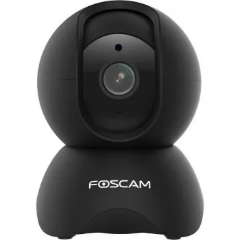 Cámara de vigilancia IP Foscam X5-WB bombilla interior sobremesa 2560×1920, Wi‑Fi y Ethernet, zoom digital 6x