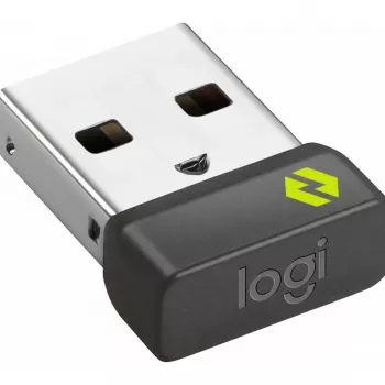 Receptor USB Logitech 956-000157 para ratón y teclado, graphite, 12,8×14,1×7 mm, 0,97 g